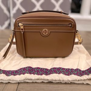Tory Burch Genuine Leather Crossbody Bag